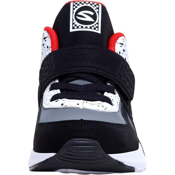 Kids Red Lightweight Tennis Athletic Casual Running Shoes Breathable Sneakers - Picture 3 of 7